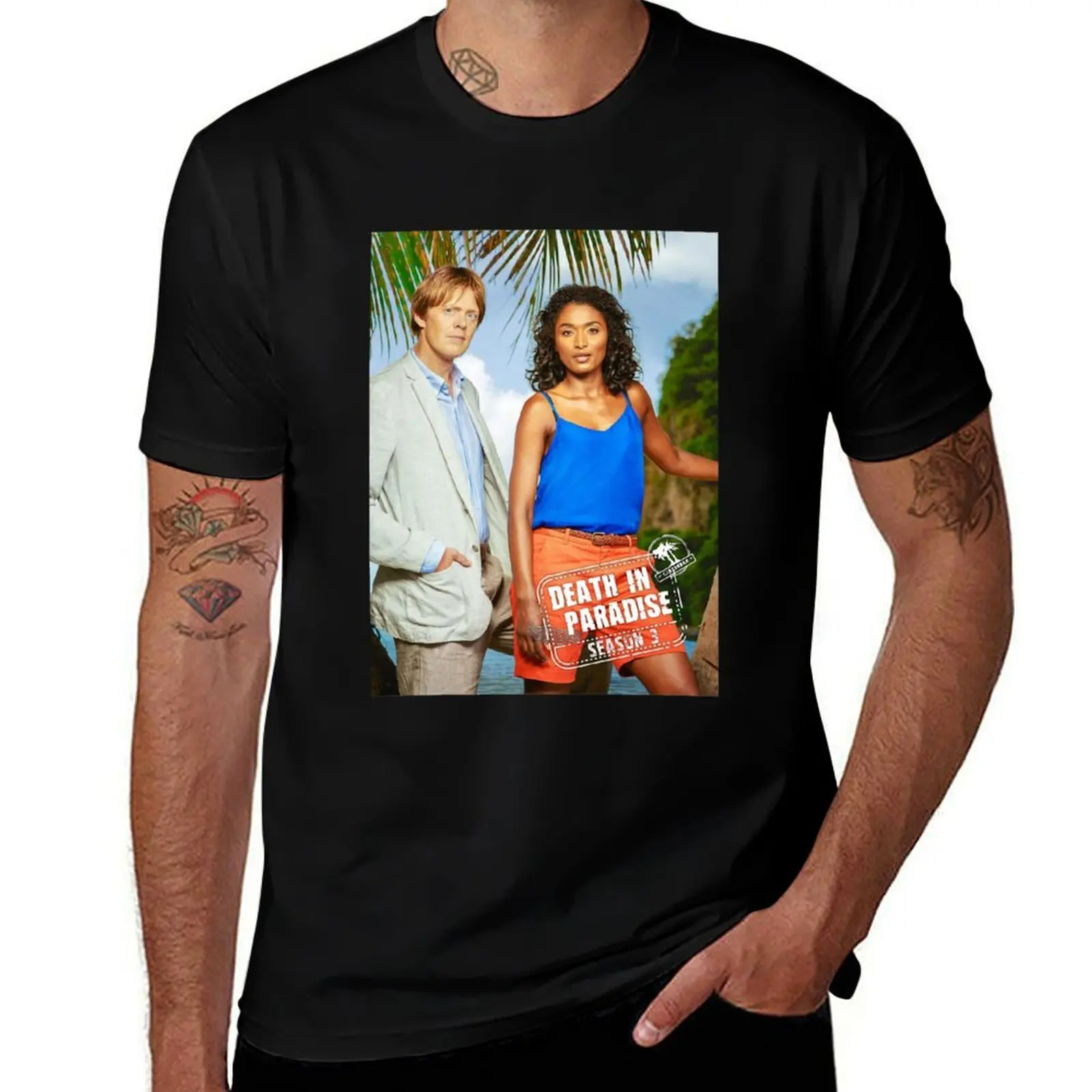 

shirt T-Shirt Mysterious Paradise Cox A t Little Season 3 man luxury Bbc Carl Death Richard Magazine In