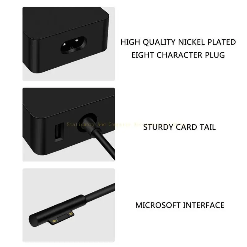 

High Efficiency Laptop Notebook Power Supply for Pro9/8/7/6/5/4/3 Lightweight Design, Secure Connectors