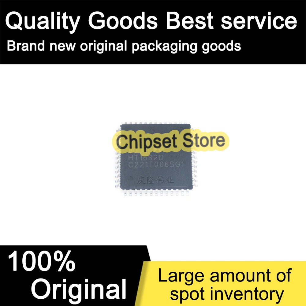 

5pcs/lot HT1632D LQFP IC 100% Brand new