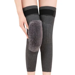 1 Pair Cashmere Knee Brace Support Leg Warmers Winter Warm Thermal Wool Cycling Ski Running Knee Pad Sleeve Warmer Leg Sleeves