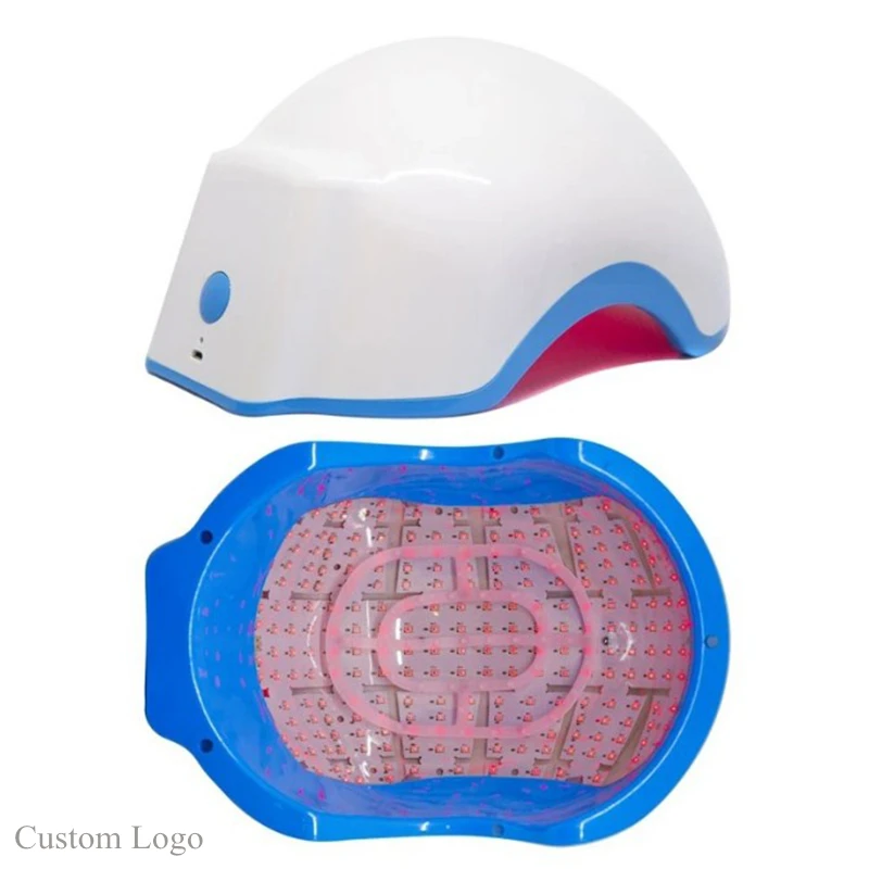 

2023 Laser Red Blue Therapy Massager Grow Hair Led Light Therapy Laser Helmet Hair Growth Cap 810nm Device Treatment Machine