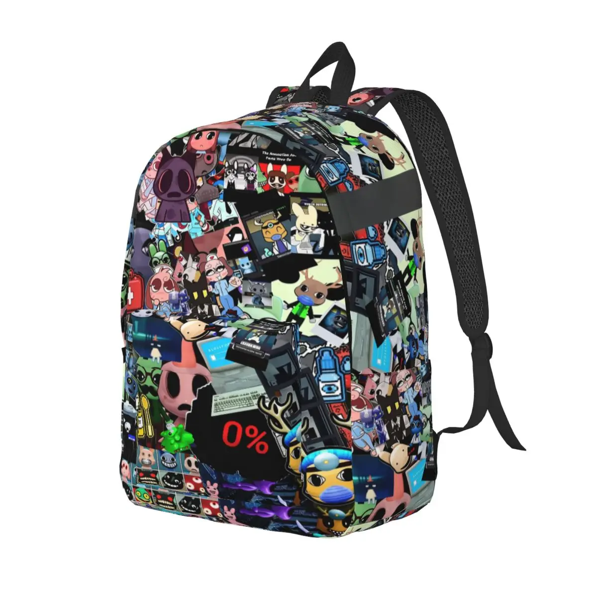 Horror Game Animals Hospitals Backpack for Kindergarten Primary School Student Bookbag Boy Girl Daypack Hiking
