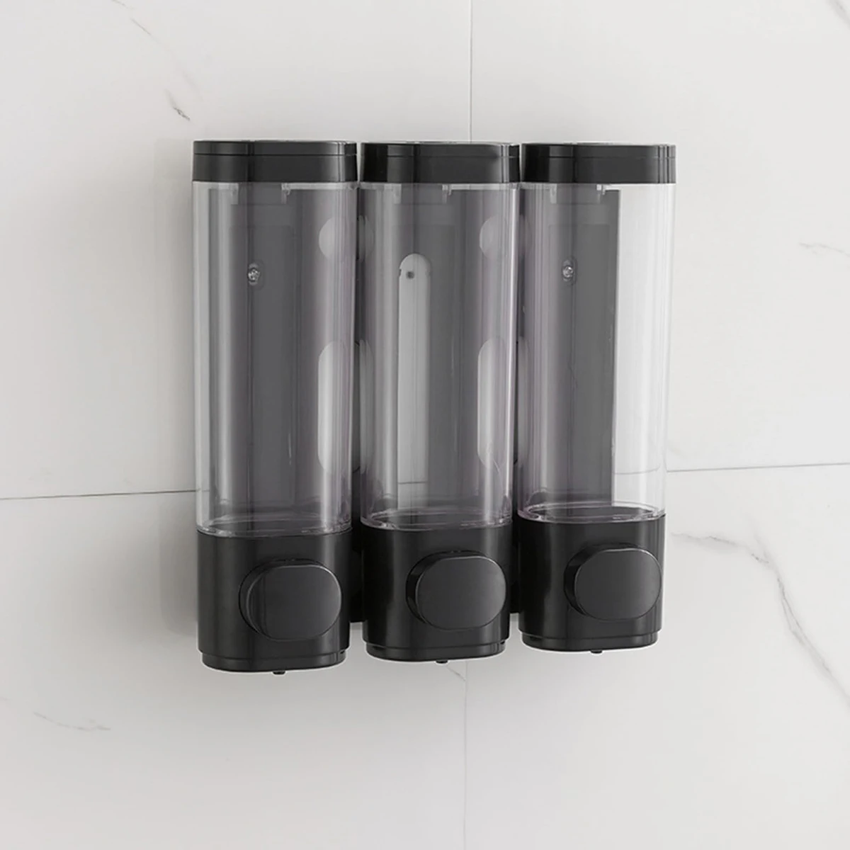 

Дозатор жидкого мыла с 2/3 головками, настенный пресс для рук, дозатор мыла для ванной комнаты, жидкий лосьон, гель для душа, бутылка шампуня