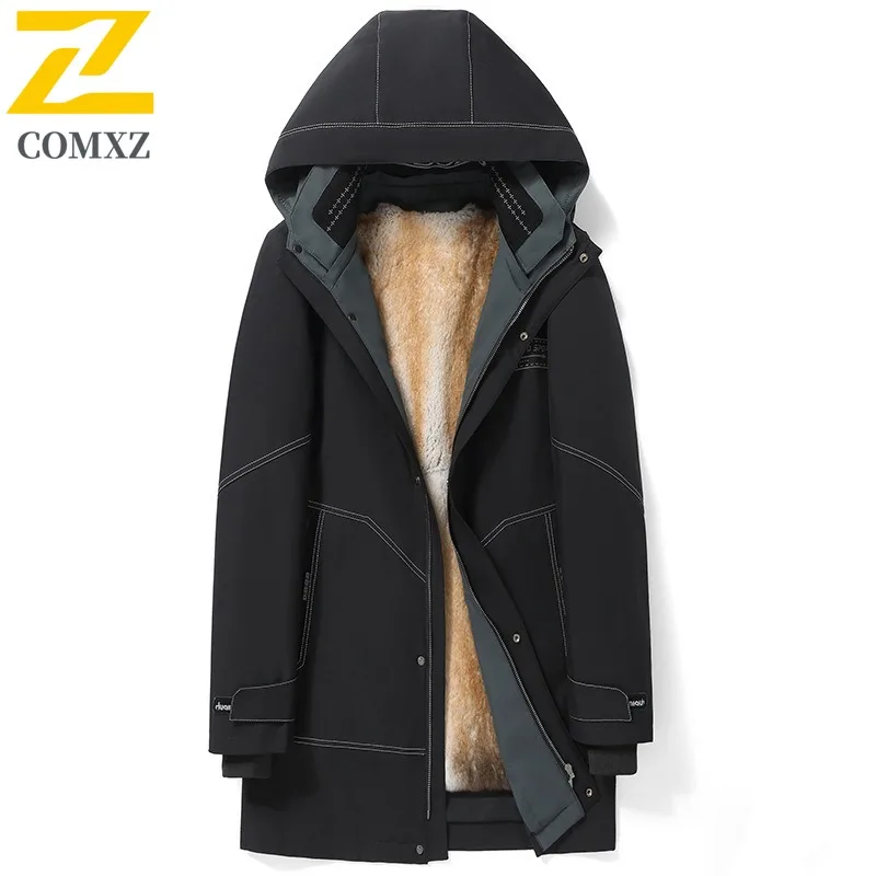 

COMXZ Men's Cotton Padded Jacket Comfort Windproof Street Vibe Camping Trip Padded Jacket Ski Outing Lightweight Winter Padding