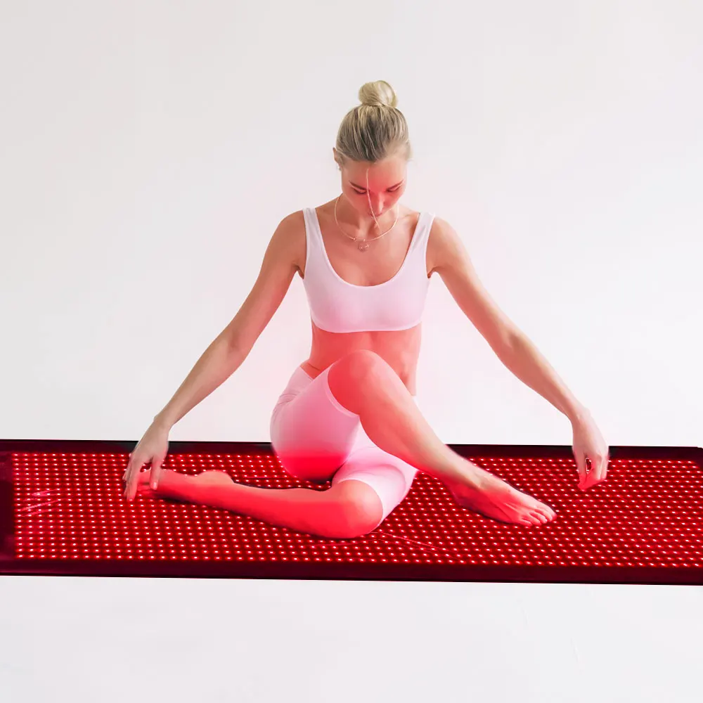 

OEM ODM Updated Near Infrared Red Light Therapy Mat Device Large Size 1400pcs LEDs Red Light Therapy Blanket Full Body