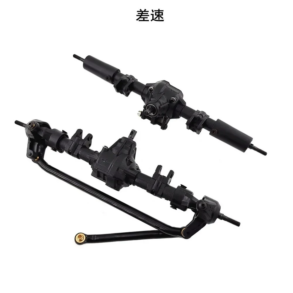 RC Car Komplette gerade Vorder- und Hinterachse für 1:10 RC Crawler Axial SCX10 II 90046 90047 MN999