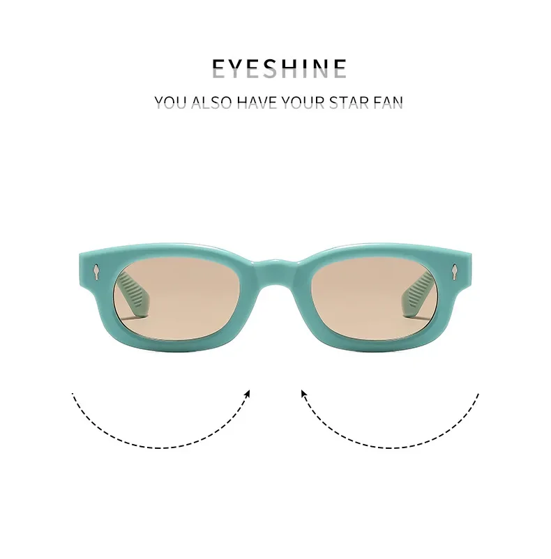 Small Frame Fashion Square Sunglasses for Men and Women