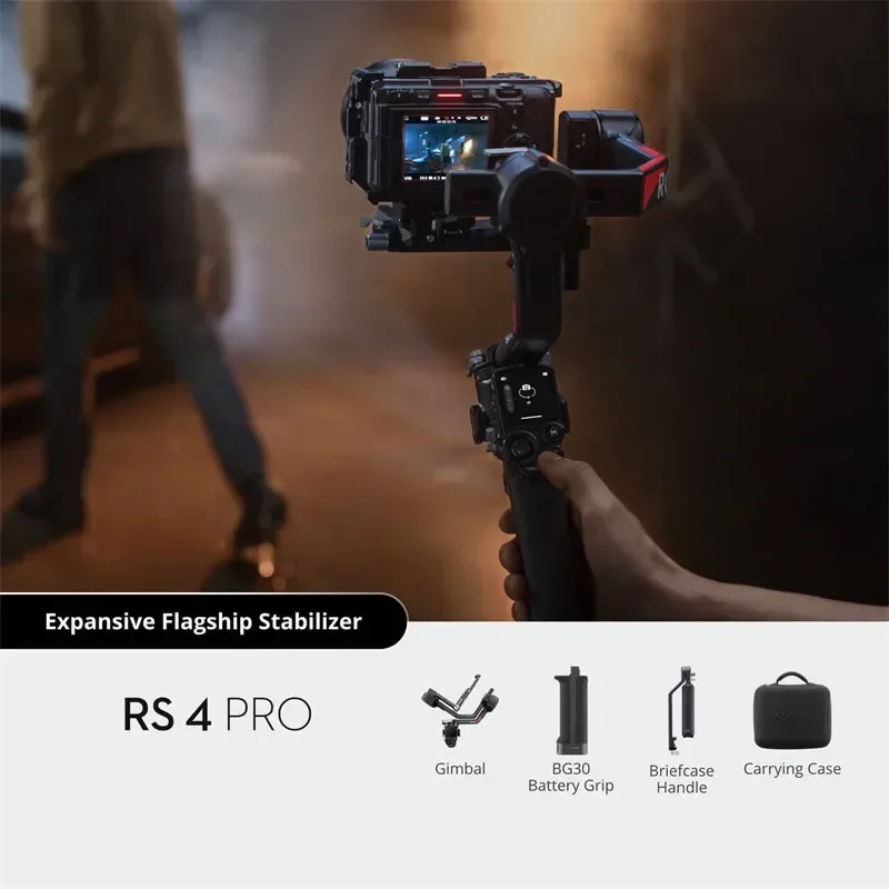 Cheap Brand New Ronin RS 4 Pro Handheld Gimbal RS 4 Pro Vlog Stabilization Foldable Phone Gimbal Stabilizers Payload 4.5kgs