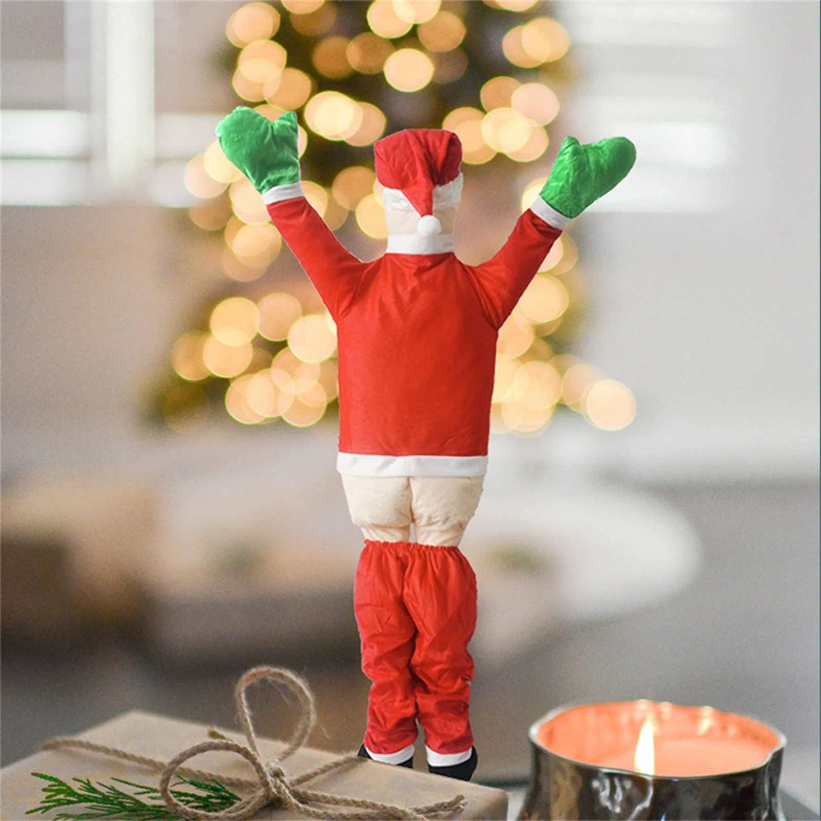 Nuova decorazione natalizia Ornamenti di Babbo Natale Cortile esterno Decorazione natalizia da appendere Puntelli Regalo di festa per gli amici