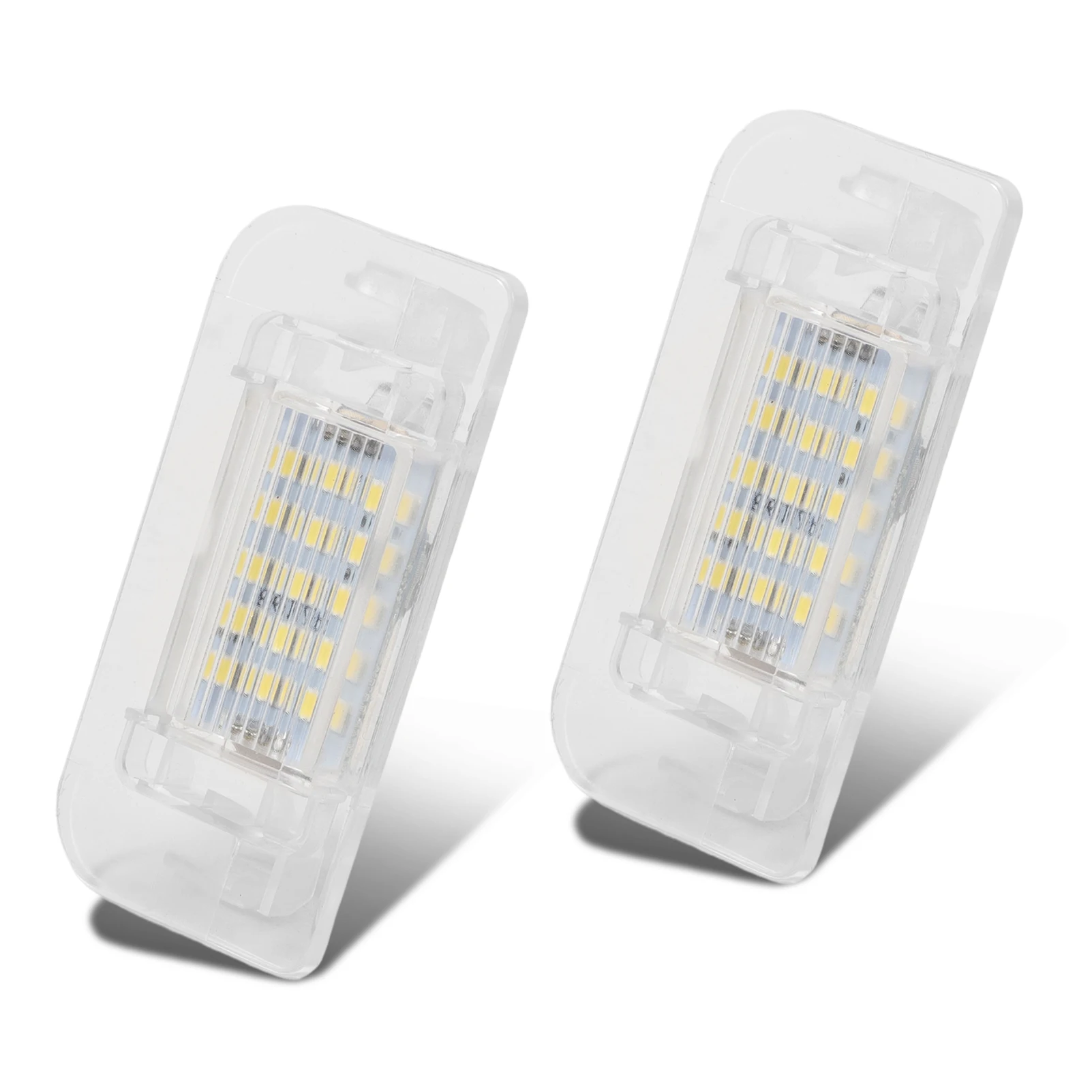 2 PCS LED License Plate Lights 2468201566 A2468201566 Compatible with Mercedes Benz W246 W242 B-Class 2011-2019