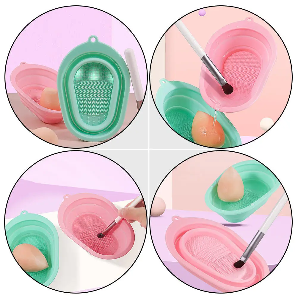 

Набор из 3-х ковриков для очистки кистей для макияжа, подушечек для смывания и чистки, инструментов для ухода за кистями