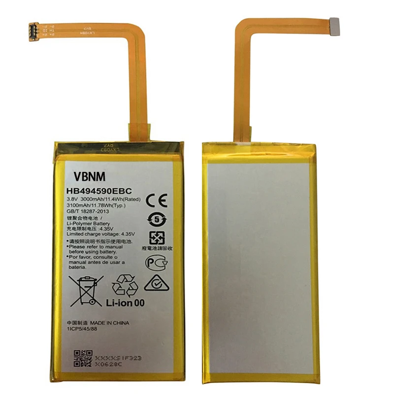 2026 Years Original Replacement Phone Battery HB494590EBC For Huawei Honor 7 Glory PLK-TL01H ATH-AL00 PLK-AL10 3000mAh Batteries