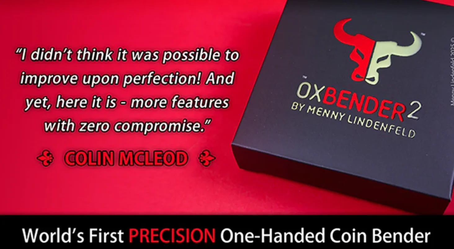 

OX Bender™ 2.0 by Menny Lindenfeld - Magic tricks (Instant Download)