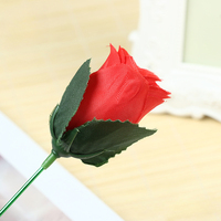 Torch To Flower Fire Rose Magic Tricks Flame Change Into Rose Valentine's Day Prop Surprise Party Performance