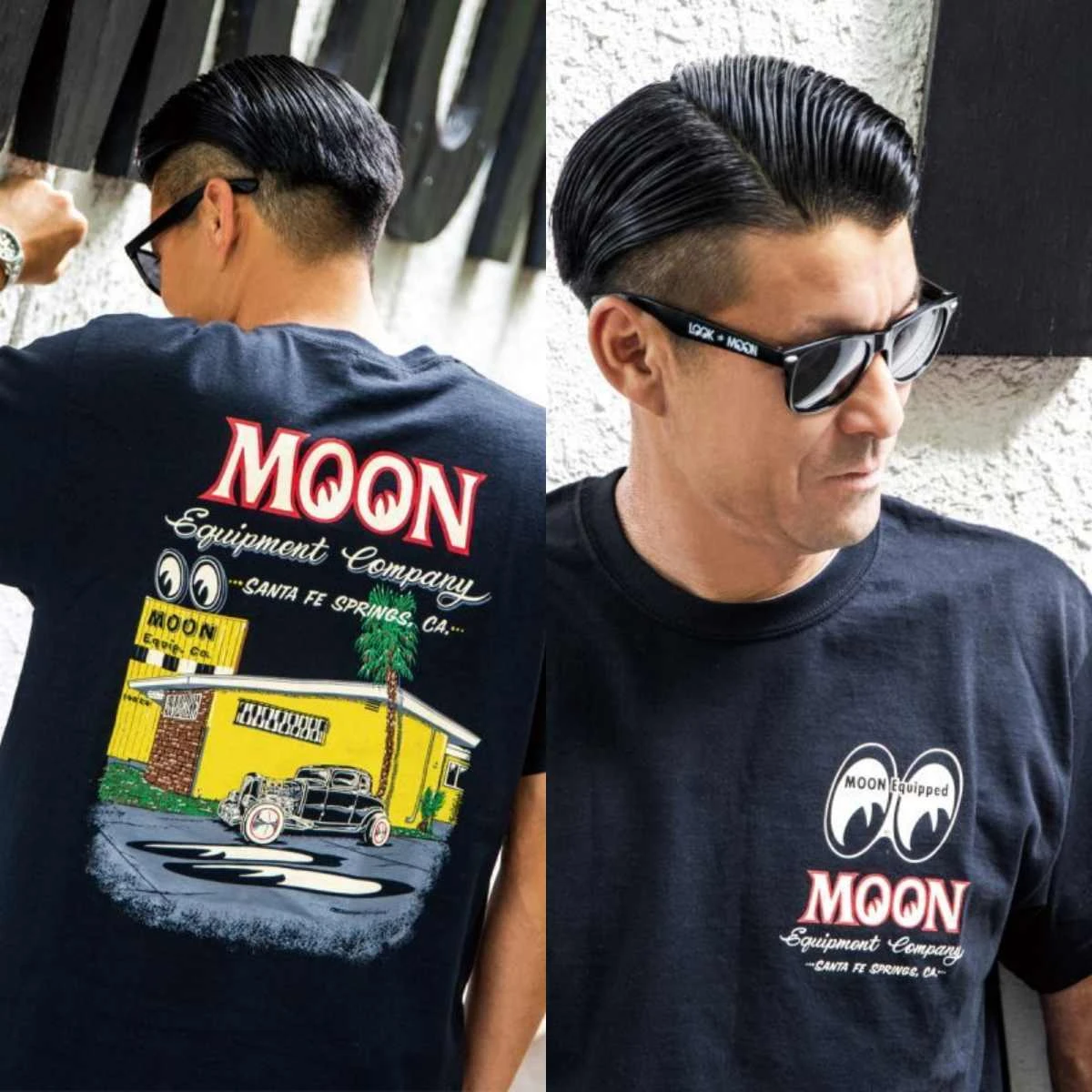 Company Moon Modified Car Motorcycle Brands T-shirt Cotton Graphic Tee Men Women Summer Streetwear