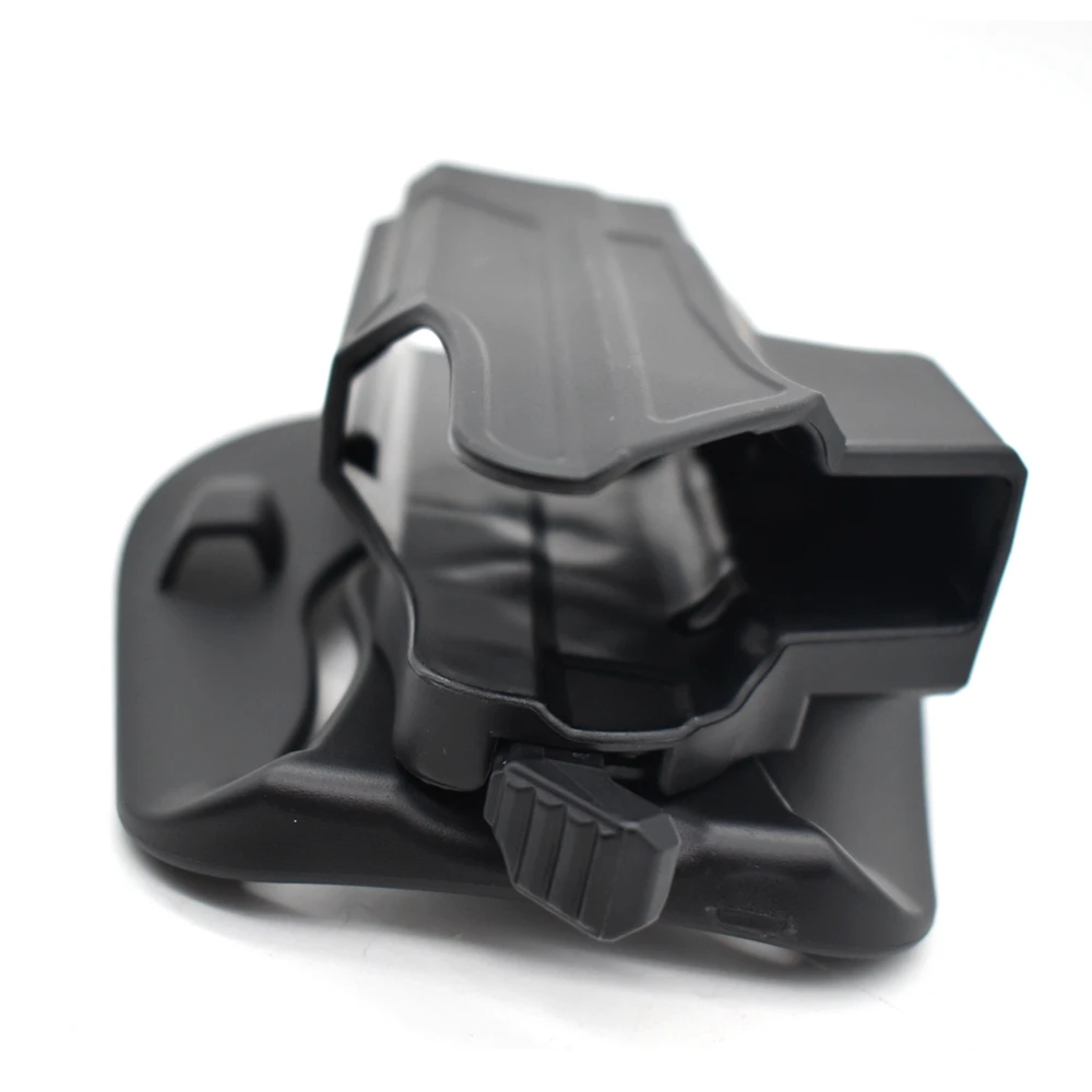 الحافظة السريعة ل غلوك 19 23 32 19X 44 45 البلاستيك الصلب 360 درجة دوران الحق مسدس الحافظة الصيد الادسنس Hangun