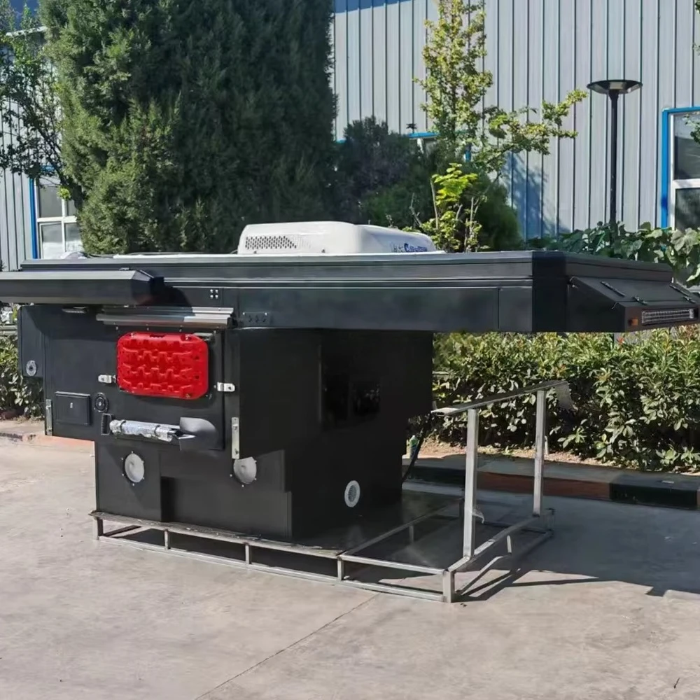 Truck Camper Kit-Aluminum Pop-Up Travel Trailer 4 Person Capacity Off-Road Ready view 4