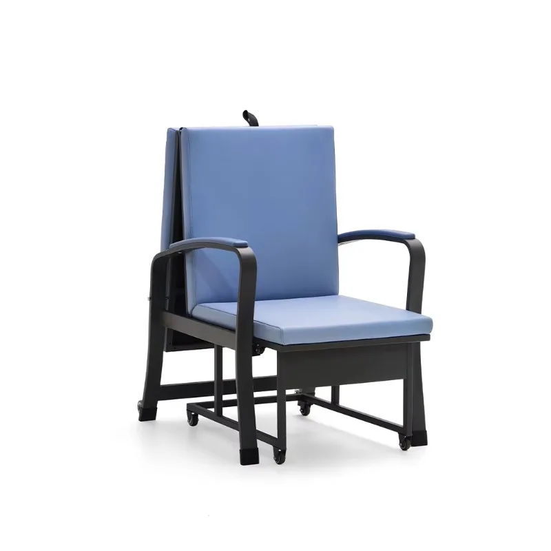 Multifunctional Medical Foldable Comfortable Patient Accompanying Chair Foldable Waiter Bed Hospital Furniture Chair Seat