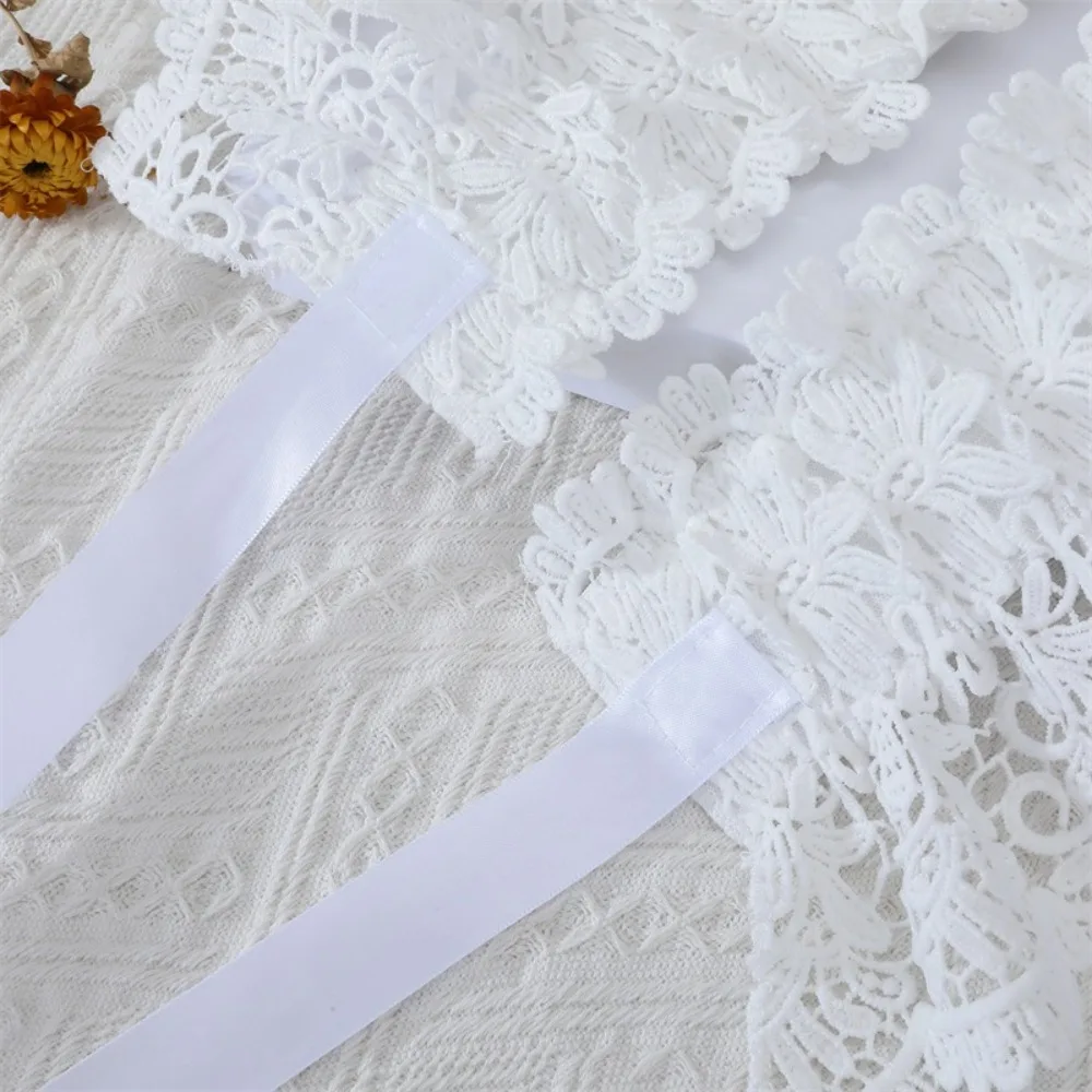 

Элегантный однотонный кружевной пояс с полым галстуком и поясом-корсетом, эластичный корсет для похудения с широкой талией, платье-корсет