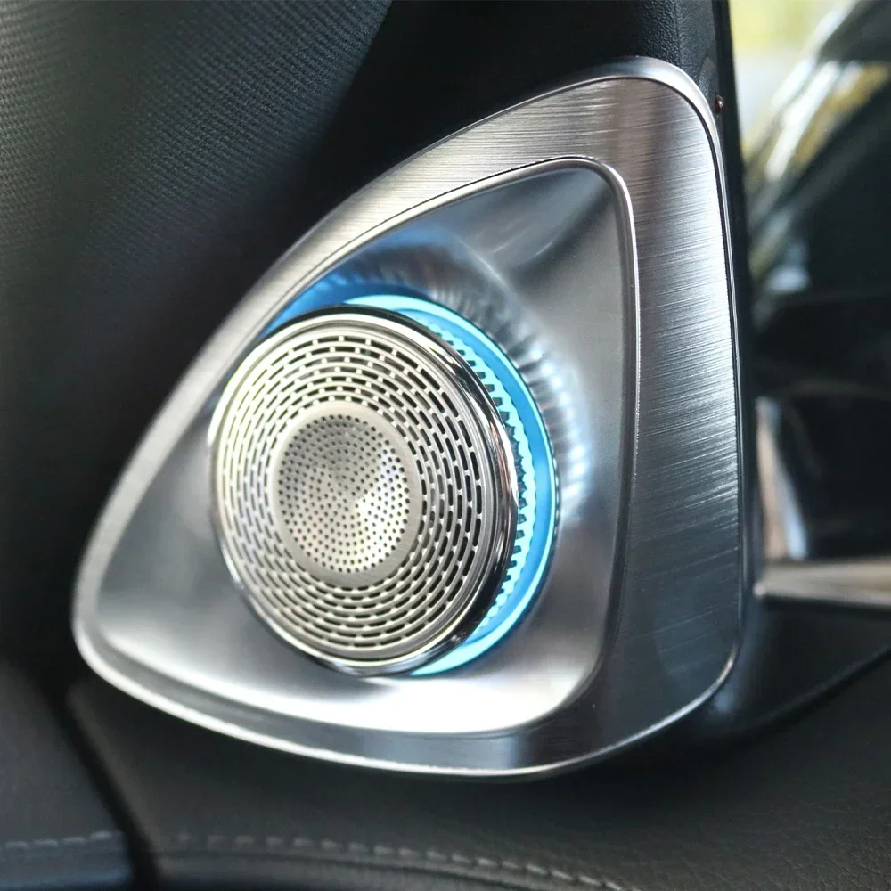 Rotating Tweeter Speaker Colorful Tweeter Speaker Ambient Light For Mercedes S-class W223 S580 S450 S400