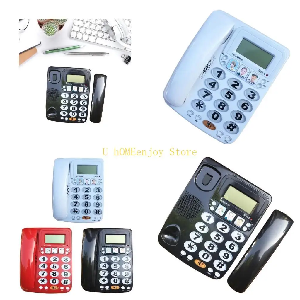 B0KF User friendly Phone Speed Dial Speakerphone for Home and Office Communication