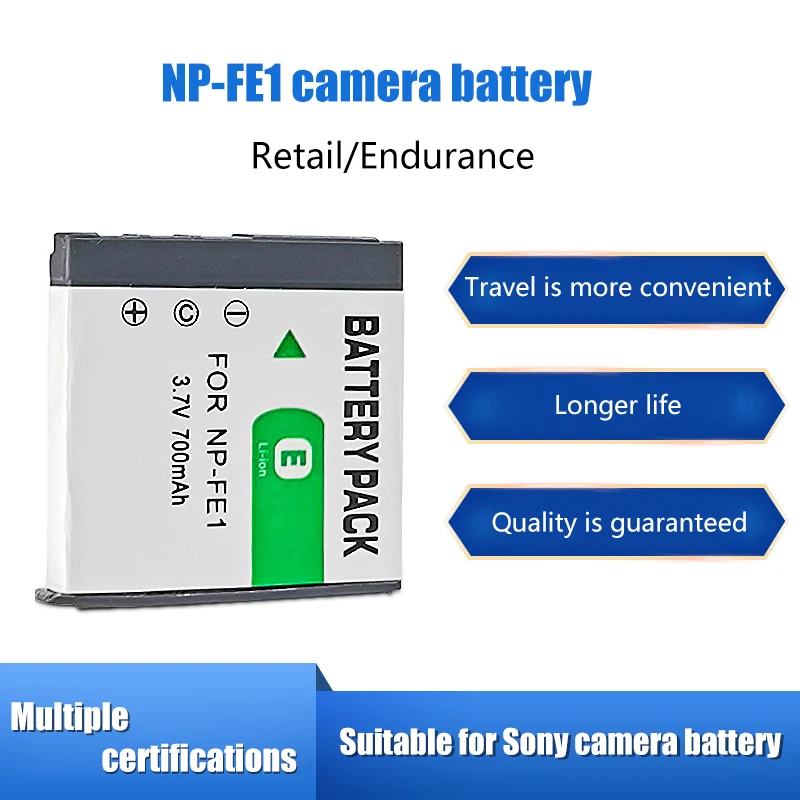 

For SONY CCD NP-FE1 Camera Battery DSC-T7 T7S T7B NPFE1 Battery