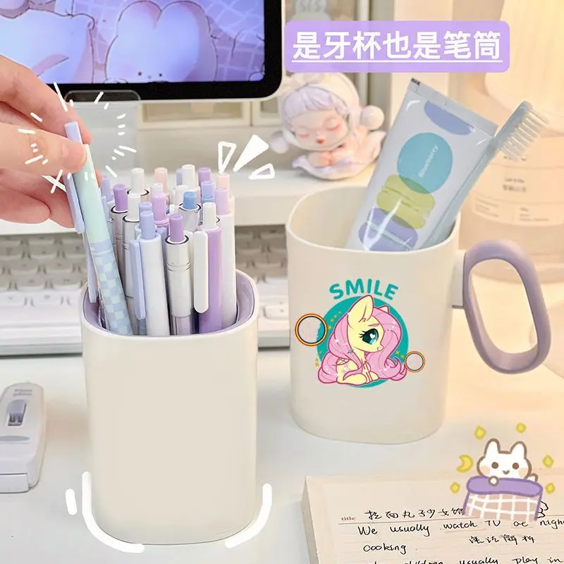 Neue My Little Pony Cartoon Animation Kreative Kunststoff Mundwasser Tasse Modische Persönlichkeit Hoch Aussehende Zahnbürste Tasse Geschenk