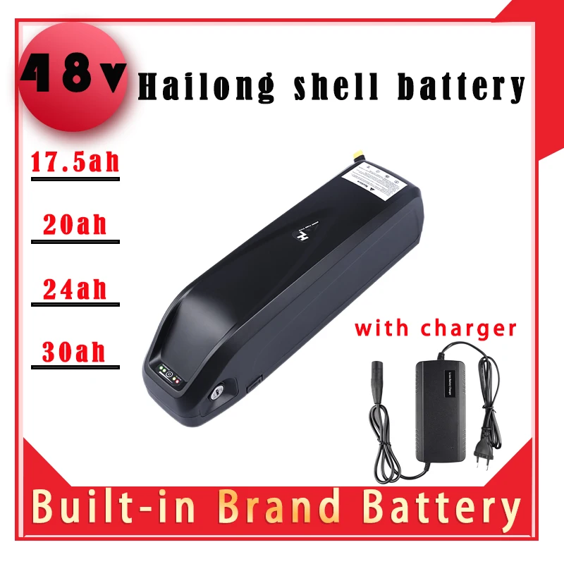 

13S5P Hailong battery 48V bike battery bafang battery 1000W 750W 500W 250W 48V 20ah 24ah 25 30ah17.5ah for electric bike scooter