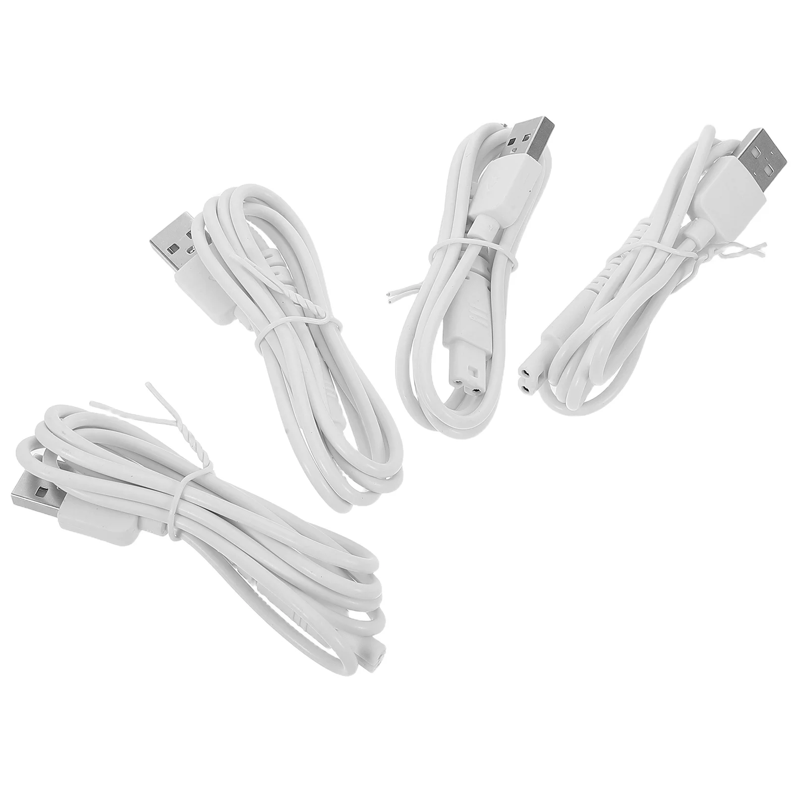 

4Pcs USB Charging Cable for Water Flosser Replacement Cord Stable Power Portable Cable for Travel Home