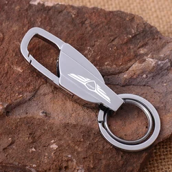 Jewelry gift for car keychain bracket with buckle For Genesis G80 GV70 GV80 GV60 G70 Essentia Neolun G90 GV90 X
