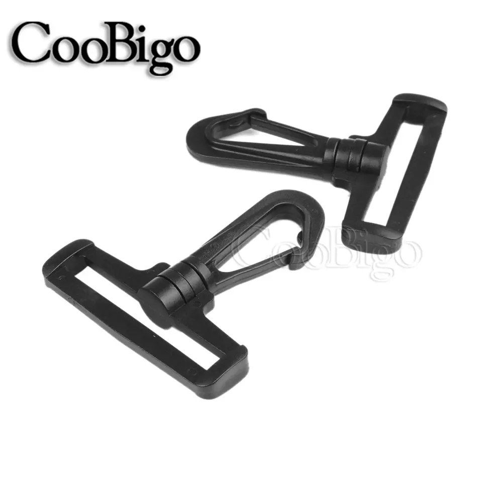 5Pcs Plastic Swivel Snap Hooks Hardware Side Release Buckle for Paracord Backpack Straps Bag Parts