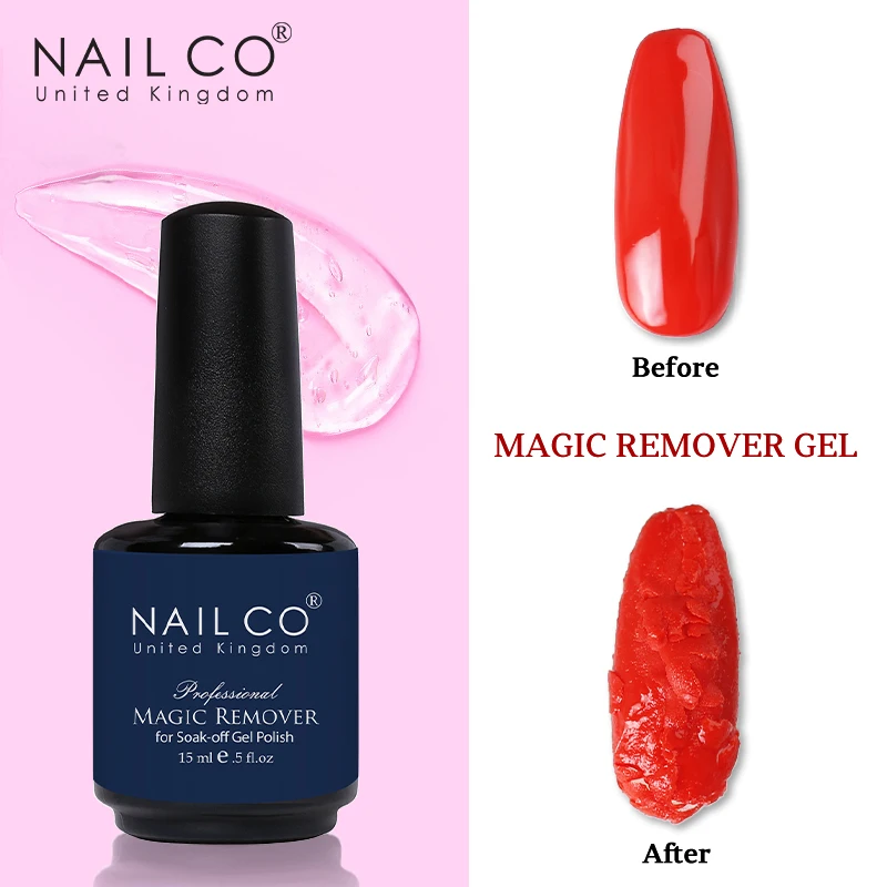NAILCO No Wipe Top Coat Base Coat For Gel Polish UV Nail Art Tips Manicure Gel Nail Polish Color Gel Polish esmalte semi Remover