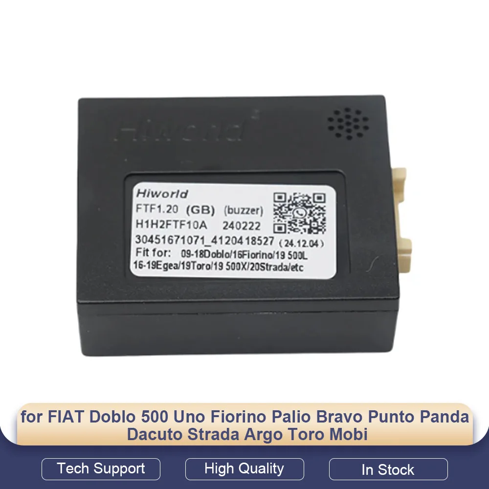 CAN Bus Adapter Car Radio Canbus Decoder for FIAT Doblo 500 Uno Fiorino Palio Bravo Punto Panda Dacuto Strada Argo Toro Mobi