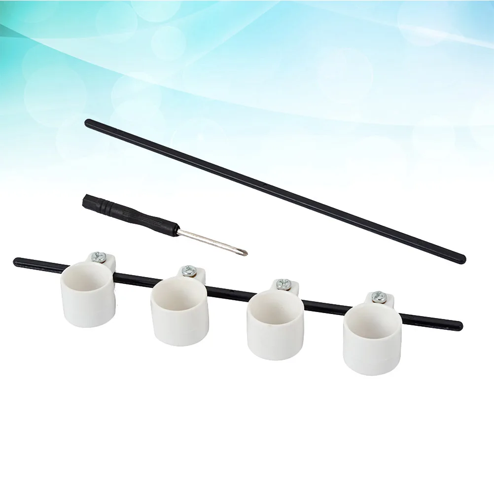 

Finger Strengthener Practice Apparatus Guitar Expansion Sleeves White Span Tool