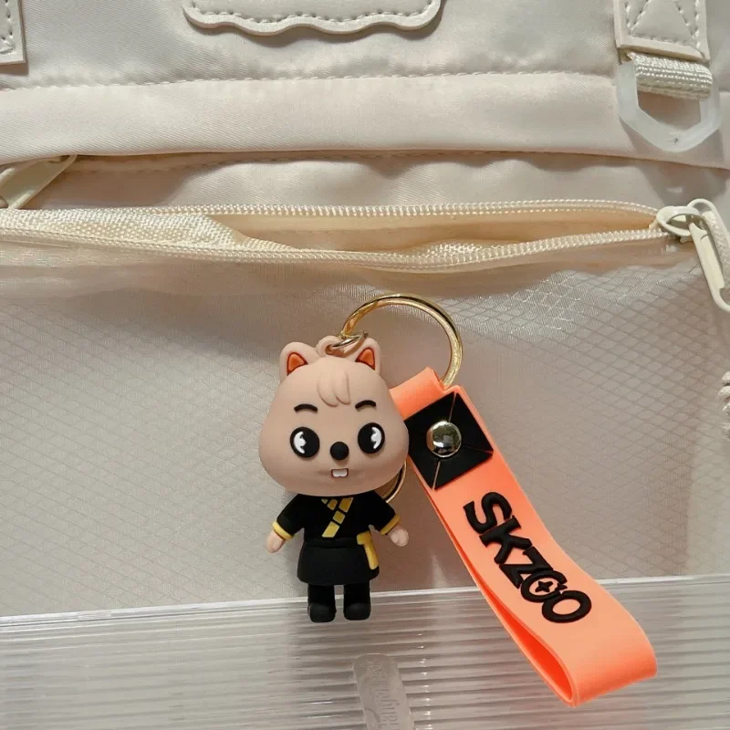 

SKZOO Stray Kids Cute Doll Keychain Pendant Exquisite Backpack Car Pendant Star Peripheral Products