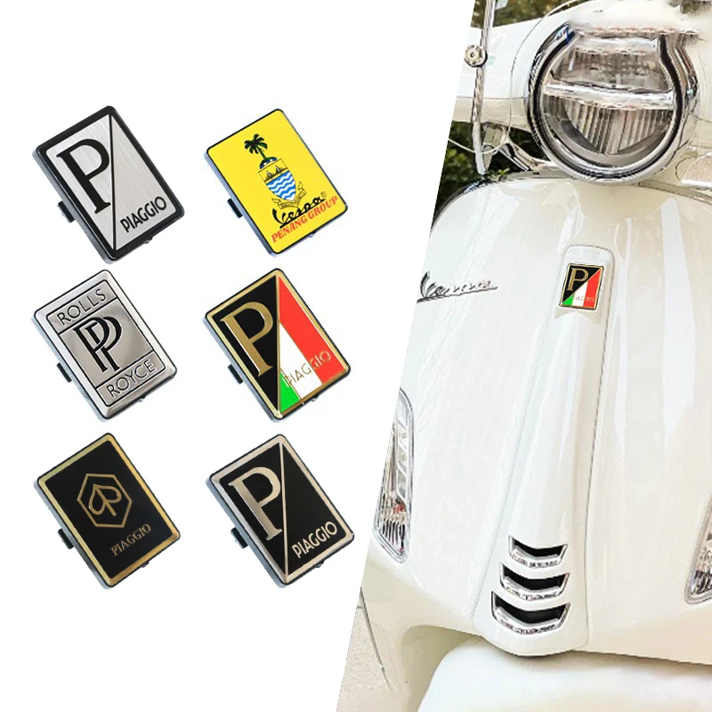 Наклейка на передний обтекатель головы кузова, значок мотоцикла, декоративная пластина для скутера Vespa GTS 250 300 GTS300 Sprint Primavera 150 LX