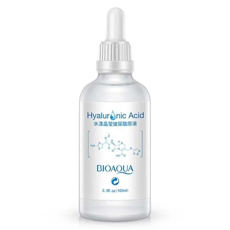 BIOAQUA 100ml Hyaluronsäure Feuchtigkeitsspendende Tag Cremes Essenz Gesicht Reiniger Befeuchtet und Glättung, Die Öl Balance