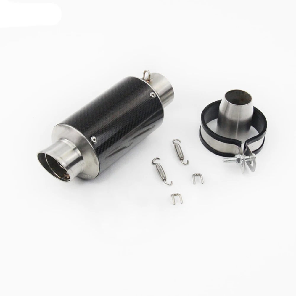 Universal 51MM Motorcycle Exhaust Muffler Pipe Escape Moto Advanced for kawasaki er6n sv650 Z800 R1 cb650f cb1000r cbr250r - view 3