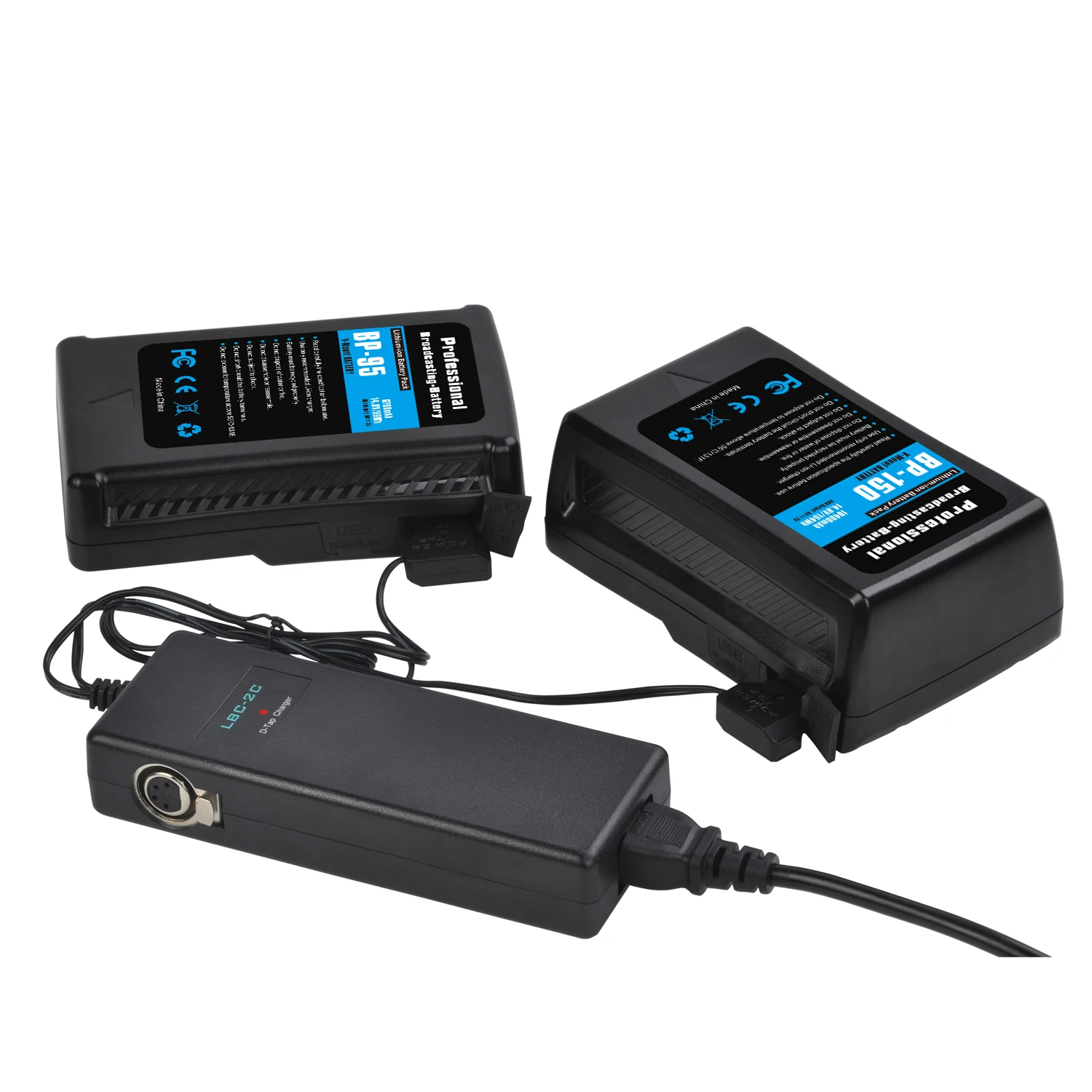 16.8V D-Tap Adapter Cung Cấp Điện Sạc Kép Cho V-Mount V-Lock Pin Cho Sony BP-150/ BP-95/BP-190 Phụ Kiện Máy Ảnh