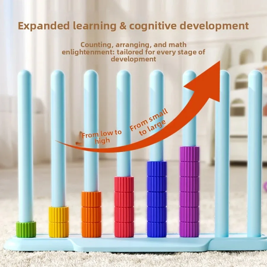 Color Stack Challenge – Fun Colorful Stacking Game, Creative Puzzle Balance Toy for Kids & Family Play