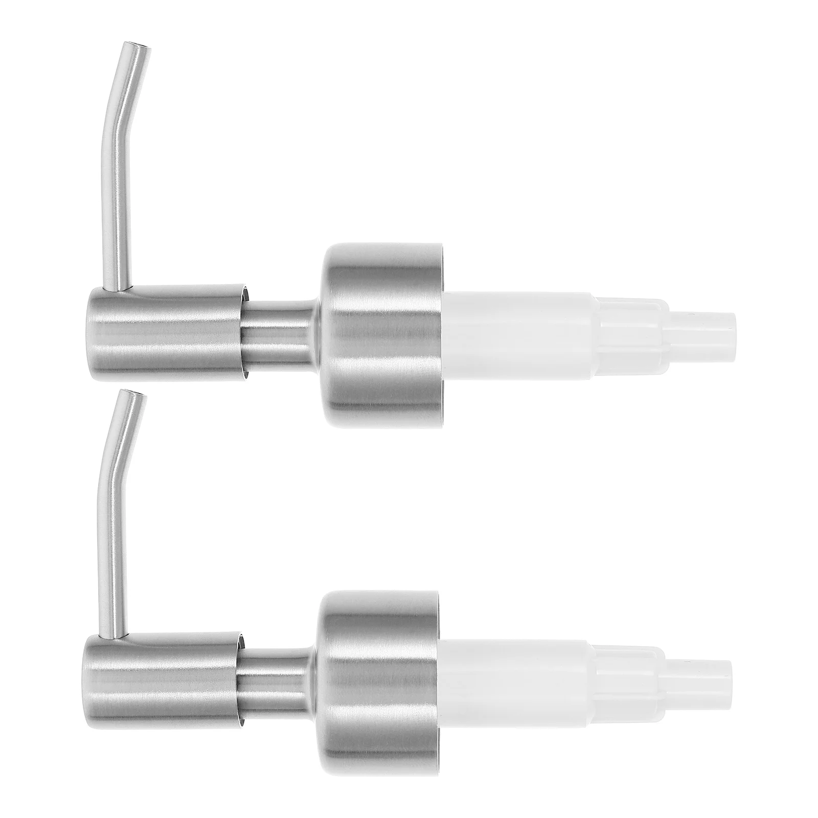

2Pcs Stainless Steel Head 28mm Universal Dispensing Pump for Lotion Bottle Soap Dispenser Accessories Replacement Lotion Pump
