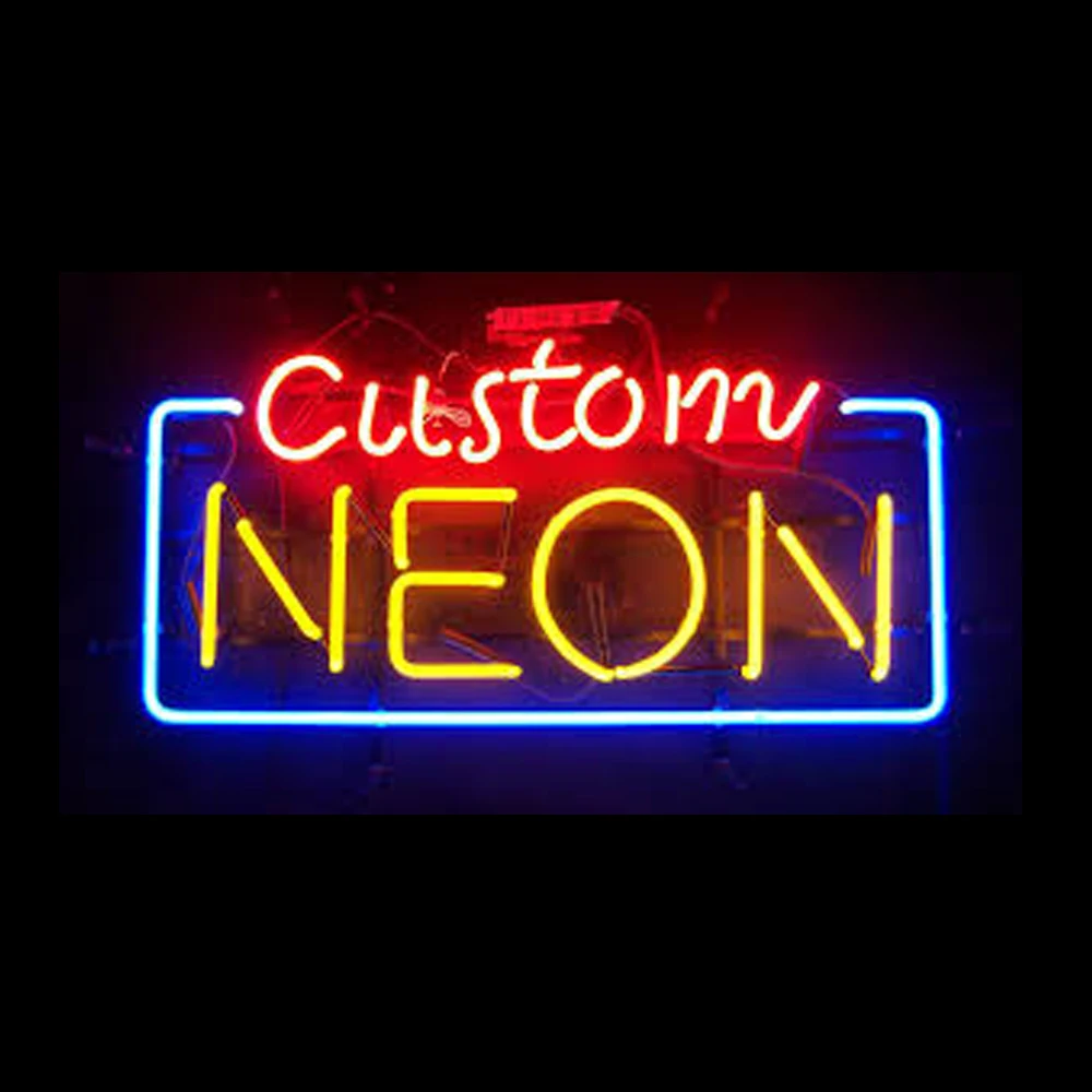 CUSTOM Neon Light Sign Different Price For Different Size Real Glass Tube Handmade Room Decoration DON'T ORDER WITHOUT QUOTATION