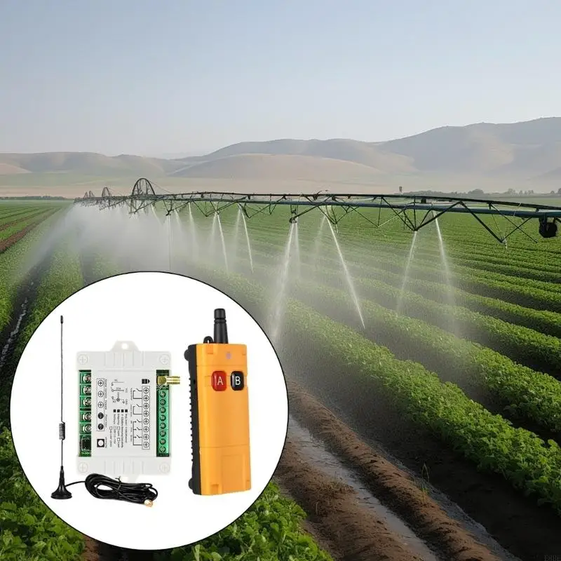 433Mhz Remote Control Relaying Switches 2 Channel Wireless Remote Control Switches Relaying Receiver Transmitter