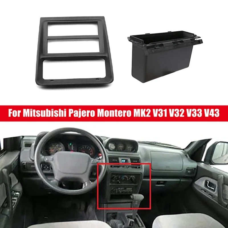 

X-T Car Radio Panel MB623297 MB652134 For Mitsubishi Pajero Montero MK2 V31 V32 V33 V43
