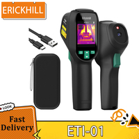 ERICKHILL ETI-01 Thermal Imaging Camera 240x240 IR 20Hz Refresh Rate -20°C to 550°C Range HVAC/Air Leak Detector Laser Pointer