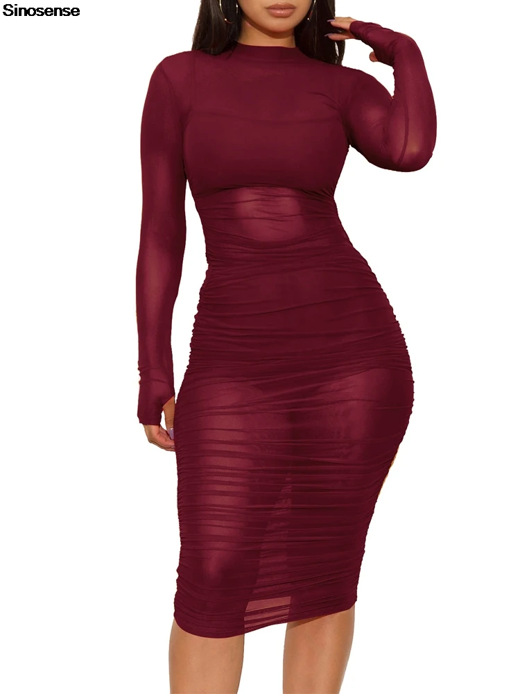 

Womens Bodycon 3 Piece Outfits Mesh Cover Up Midi Dress+Vest+Shorts 3 Pieces Dress Suit Sexy Going Out Night Club Party Dress