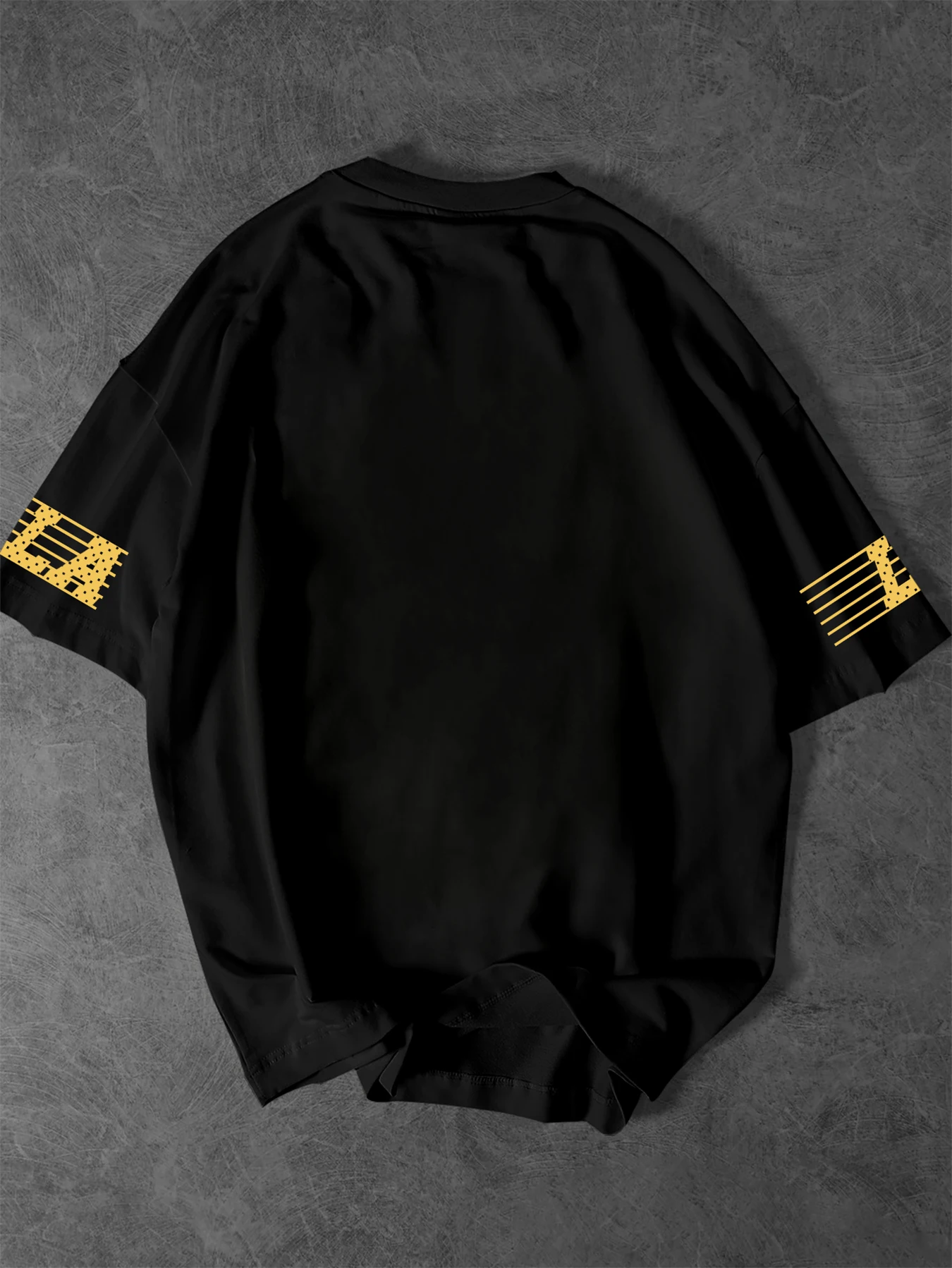 Dot Pattern T‑Shirt Men Oversized Streetwear Retro Athletic Number Sport Font Star Art Sleeve Print Crew Neck Tee Tops S‑XXL