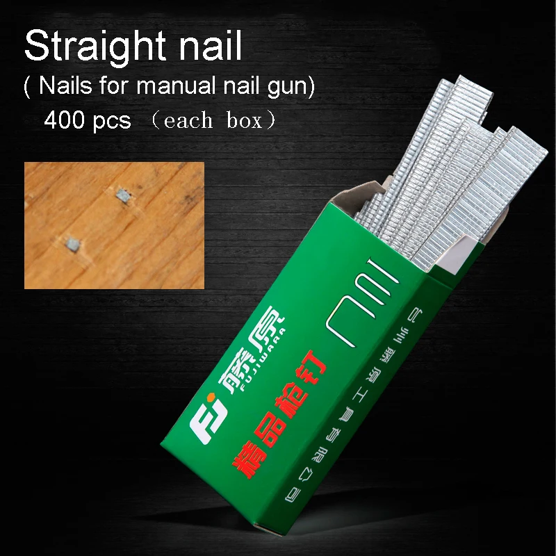 FUJIWARA Manual Nail Gun Special Straight Nails 400