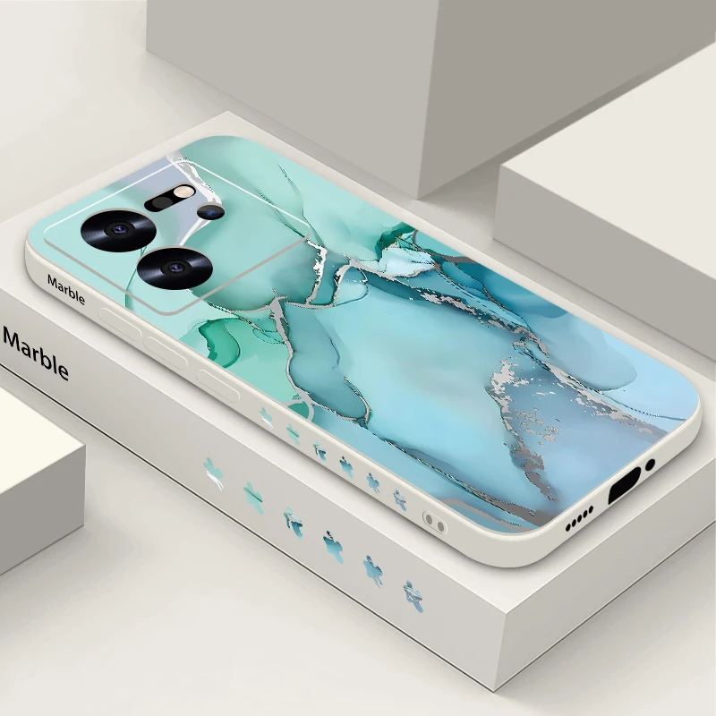 Marble Case For Xiaomi 13T 11T Pro Funda Redmi Note 13 12 11 10 14 Pro Poco F6 X5 X6 Pro Mi 11 Lite 5G Soft Silicone Cover