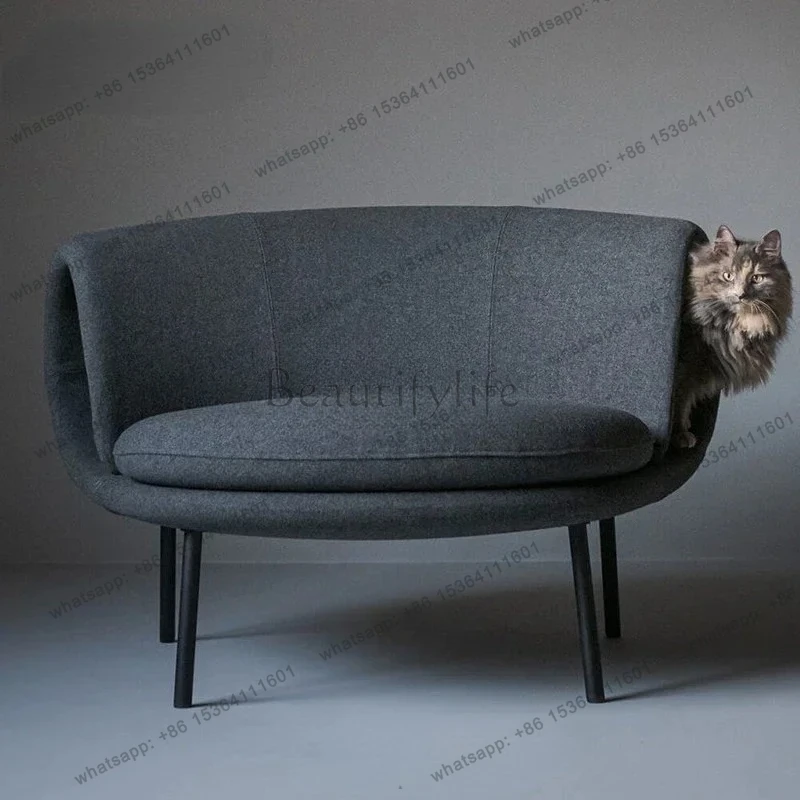 Light Luxury Design Creative Curved Combinable Leisure Chair Reception